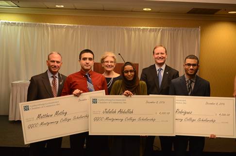 Students Received Scholarships- Chamber of Commerce Montgomery County MD
