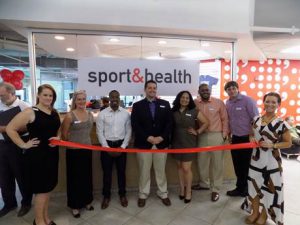 Ribbon Cutting Sport and Health- Business Development Montgomery County MD