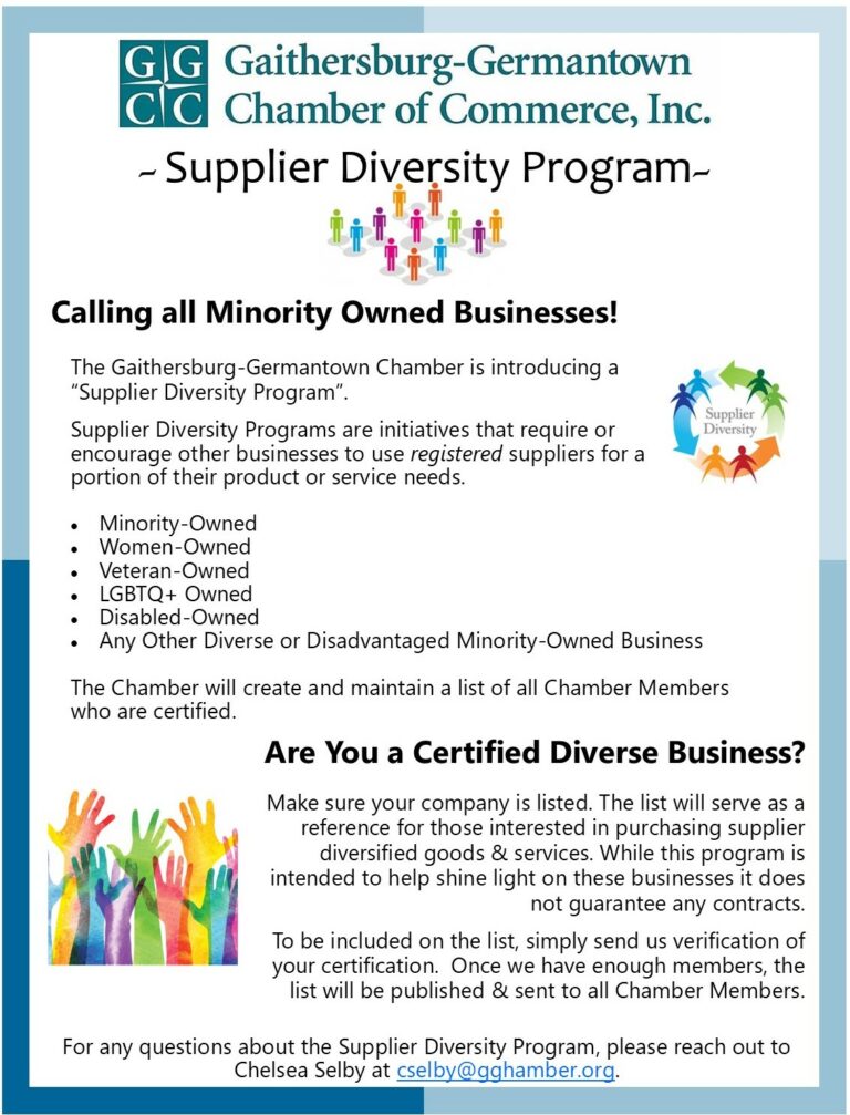 Supplier Diversity Program GGChamber